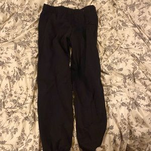 Black lazy pants sweatpants